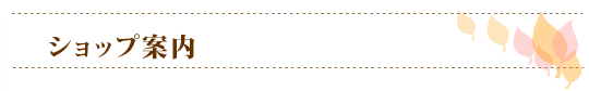 ショップ案内